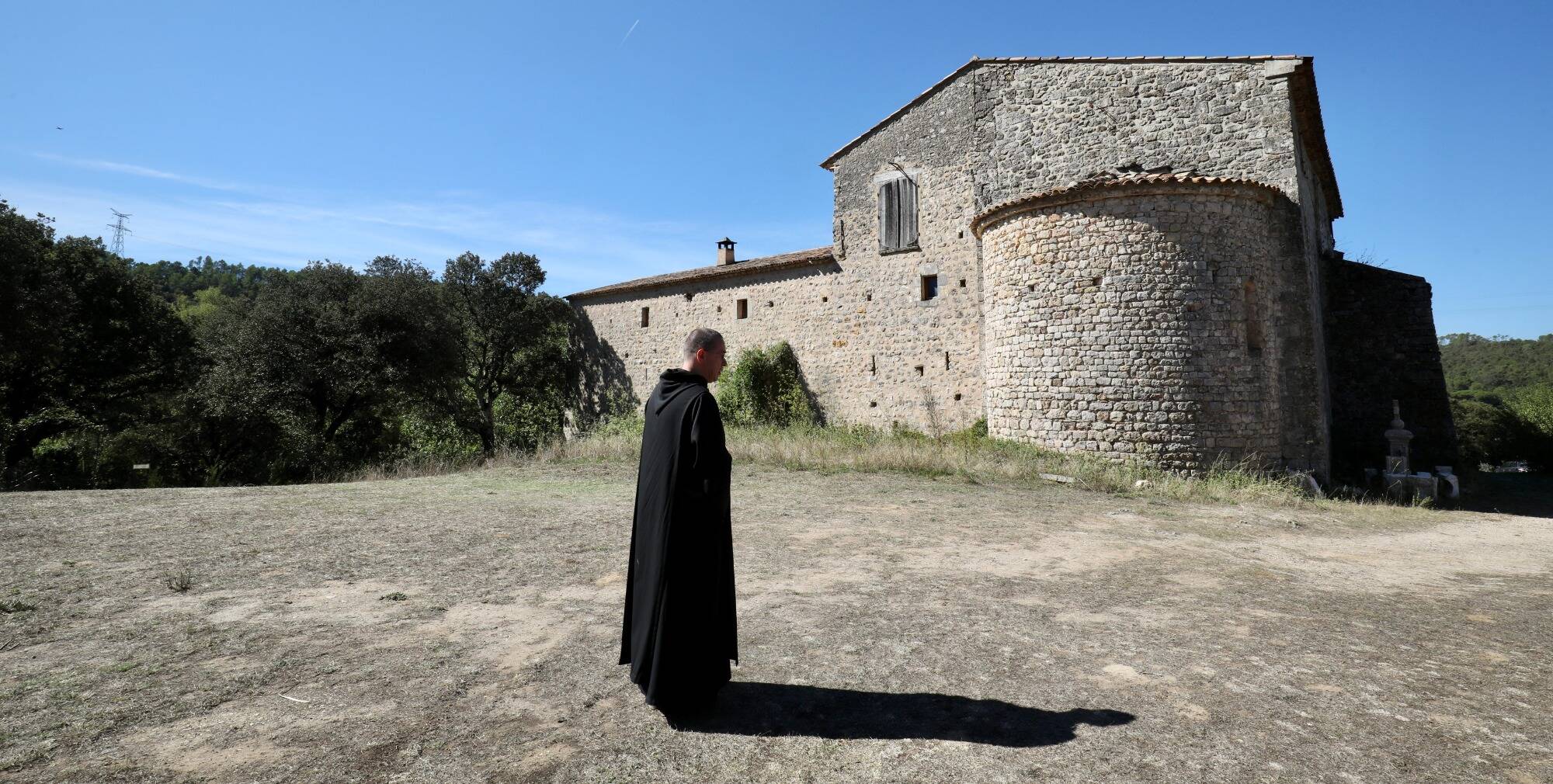 La vie très discrète des moines bénédictins du monastère Saint